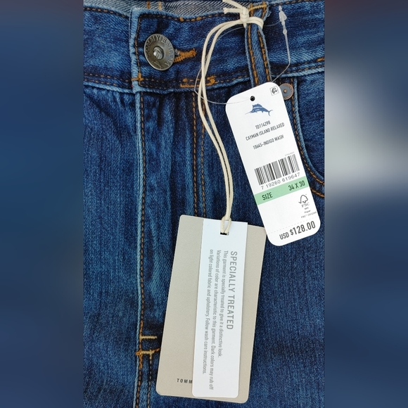 Tommy Bahama Cayman Island relaxed jeans SZ.34x31 NWT - Picture 3 of 7
